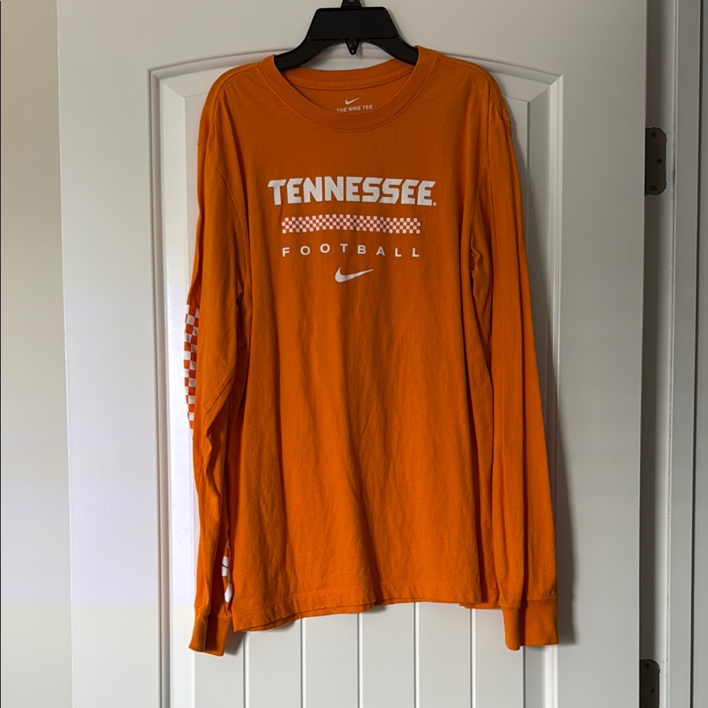 Nike Men's Orange Tennessee Football Shirt